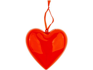 Serce akrylowe ASC-16 czerwone, rozm. 16cm, op. 5szt.