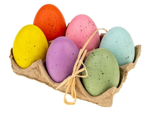 Plastikowe jaja kurze