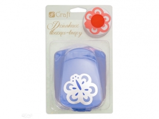 Dziurkacz ażurowy z tłoczeniem DPCRAFT 5 cm hibiskus