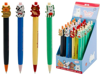 Długopis automatyczny Puppy, 0, 7mm; niebieski; MG