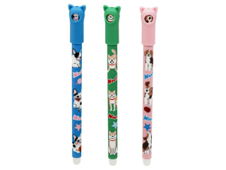 Dugopis wymazywalny Puppy Party, 0, 5mm, niebieski, MG