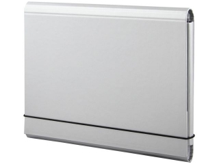 PENMATE TECZKA ŁAMANA A5 NA GUMKĘ KOLOR SREBRNA