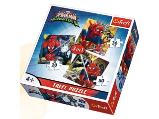 Puzzle "3w1" TREFL Świat Spidermana