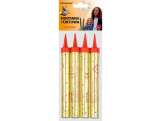 Fontanna tortowa TXF327 18cm, economy, op. 4szt.