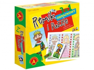 Gra ALEXANDER Remik Obrazkowy i Puzzle