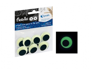 Confetti Fiorello GR-KE10-25F oczka samoprzylepne fluorescencyjne (SZK-12)
