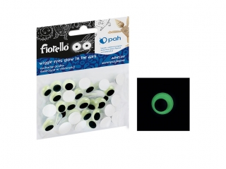 Confetti Fiorello GR-KE50-12F oczka samoprzylepne fluorescencyjne (SZK-12)