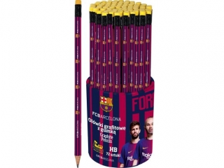 Ołówek trójkątny ASTRA HB FC-211 FC Barcelona Barca Fan 06