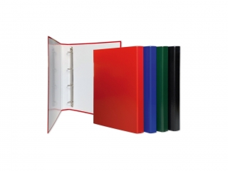 Segregator A4 4 cm 4 RINGI ZIELONY PAS-6581