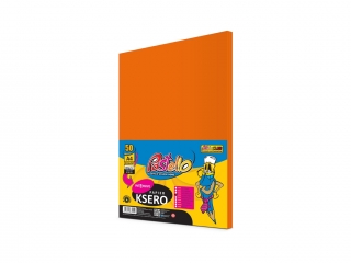 Papier ksero A4 160gr INTENSYWNY 50 arkuszy IT240 POMARA�CZ PAS-7281