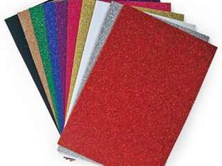 Pianka BROKATOWA A4 10 arkuszy mix INTENSYWNY PAS-4846