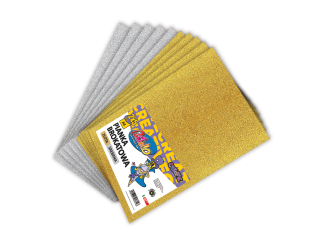 Pianka BROKATOWA A4 10 arkuszy mix Z�OTA/SREBRNA PAS-8158