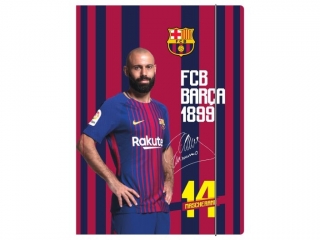 Teczka z gumk± A4 FC Barcelona Barca Fan 6 [opakowanie=10szt]