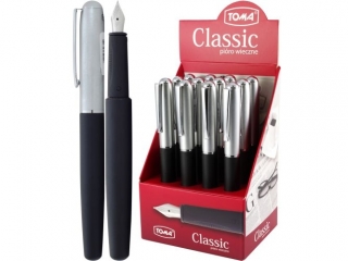 Pira atramentowe CLASSIC - irydowa stalwka czarne Display [opakowanie=12szt]