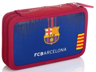 Piórnik podwójny z wyposażeniem 2W FC-236 FC Barcelona Barca