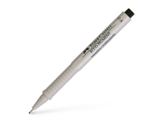 CIENKOPIS ECCO PIGMENT 0, 4MM CZARNY FABER-CASTELL