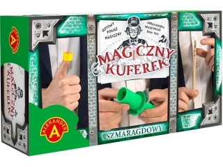 MAGICZNE SZTUCZKI - MAGICZNY KUFEREK - SZMARAGDOWY (2579)