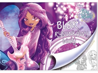 Blok rysunkowy A4 20k. BENIAMIN Star Darlings z pierwszą str
