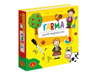 PUZZLE MAGNETYCZNE, UK�ADANKA - FARMA (2678)