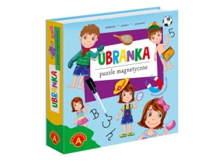 PUZZLE MAGNETYCZNE, UK�ADANKA - UBRANKA (2680)