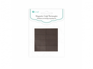 NAKLEJANE PROSTOK�TY MAGNETYCZNE - 1, 27 CM X 2, 5 CM, 12 SZT [opakowanie=6szt] NZWR-DLP