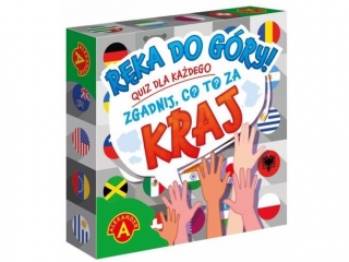 GRA PLANSZOWA QUIZ RKA DO GRY-KRAJ