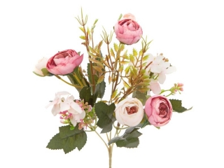 BUKIET KAMELII, 29 CM, RӯOWY [opakowanie=3szt] NZWR-DLP