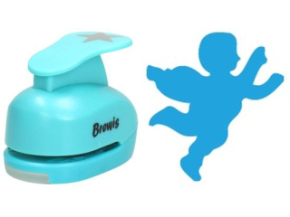 Dziurkacz ozdobny rozmiar: 2, 5cm  wz�r: anio�ek