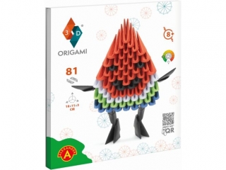 ORIGAMI 3D - ARBUZ / WATERMELON