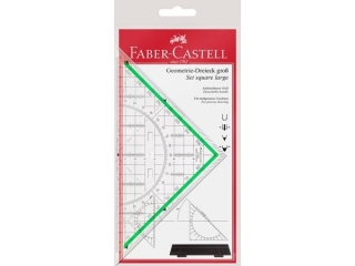 TRJKT GEOMETRYCZNY 227X114X2, 2MM FABER -CASTELL