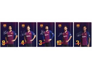 Teczka z gumk± A4 ASTRA FC Barcelona Barca Fan 7