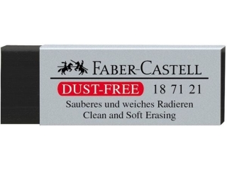 GUMKA DUST-FREE CZARNA FABER-CASTELL [opakowanie=20szt]