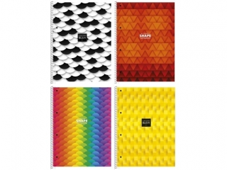 Koozeszyt Student book, A4 LI 80K biay papier 70g, okadka 210g (opakowanie=4szt) ASPROM