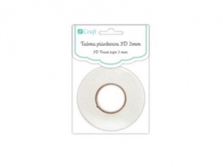 TA�MA PIANKOWA 3D 2 MM, 0, 5 CM X 2, 2 M [opakowanie=6szt] NZWR-DLP