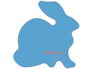 Dziurkacz ozdobny rozmiar: 2, 5 cm wz�r: zaj�c