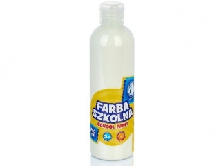 Farba szkolna Astra 250 ml - biaa