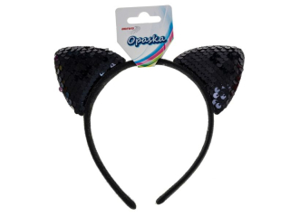 Opaska wz�r: kocie uszy