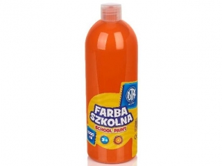 Farba szkolna Astra 1000 ml - pomaraczowa