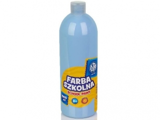 Farba szkolna Astra 1000 ml - błękitna