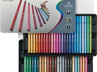 STABILO Pen 68 etui metalowe 50 szt. 6850-6