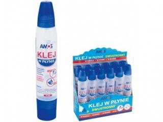 Klej w płynie AMOS dwustronny 34ml