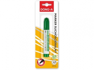 Marker sucho�cieralny DONG-A na blistrze, zielony
