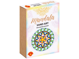 SAND ART / MALOWANIE PIASKIEM ? MANDALA 2 (3246)
