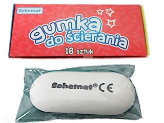 Gumka do cierania  0747 op.18 szt. (PW2)