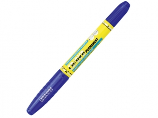 Marker CD dwustronny CM-051 NIEBIESKI [opakowanie=24szt] (SZK-24)