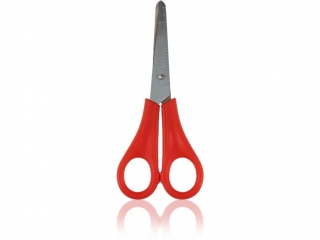 Noyczki szkolne Astra z podziak dla praworcznych - display 24 sztuki