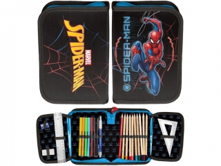 PIÓRNIK Z WYPOSAŻENIEM SPIDER MAN 19, 5x13x3, 5