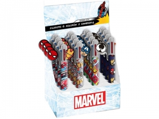 D�ugopis 6-kolorowy display 16szt. PASO AVENGERS AV23DD-3656D