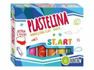Plastelina ST.ART 6 kolorów