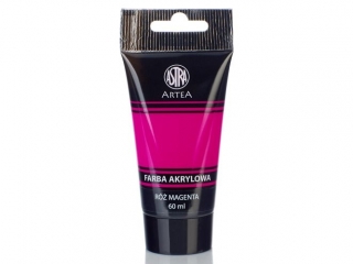Farba akrylowa Astra tuba 60ml - r magenta